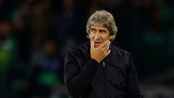 Manuel Pellegrini, ante el Real Madrid.