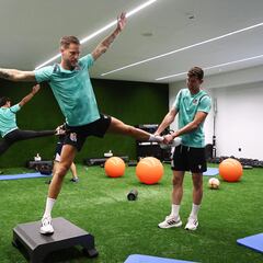 Remiro acorta sus vacaciones y ya trabaja en Anoeta