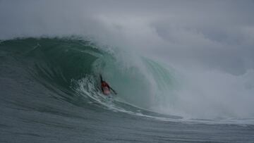 La rudeza de las olas fueron protagonistas del día del Arica Cultura Bodyboard
