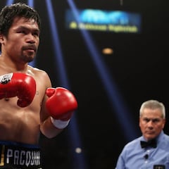 Pacquiao sufrió una lesión ocular en su pelea ante Broner