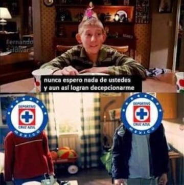 América perdía 0-3 en 25 minutos, pero en la segunda mitad revivió el verbo 'Cruzazulear' y le pegó 3-4 a La Máquina, ¡Los memes están imperdibles!