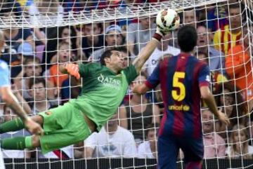 Portero menos goleado: Claudio Bravo, ¨²nicamente ha encajado 9 en los 19 partidos de la primera vuelta.
