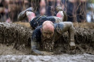 Participantes de la 'Tough Mudder' en Londres.