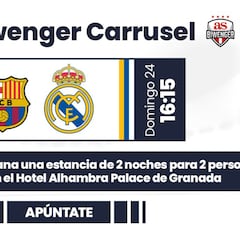 ¡El Clásico se vive en el Reto Biwenger Carrusel y tiene premio: 2 noches en un hotel 5 estrellas!