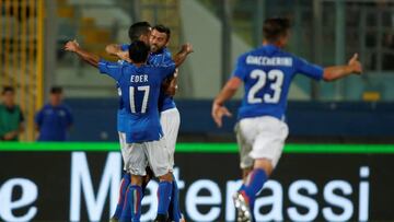 Italia tumba a Escocia 1-0 gracias a un golazo de Pellé