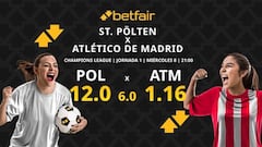 St. Pölten vs. Atlético de Madrid: horario, dónde ver, estadísticas y pronósticos