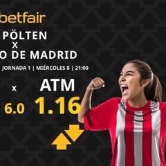 St. Pölten vs. Atlético de Madrid: horario, dónde ver, estadísticas y pronósticos