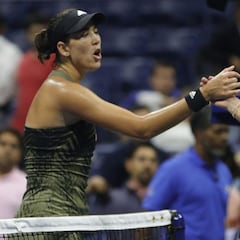 Muguruza vuelve a quedarse en octavos con polémica