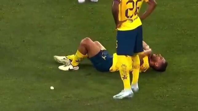 La lesión de Sebastián Cáceres que preocupa a la afición azulcrema