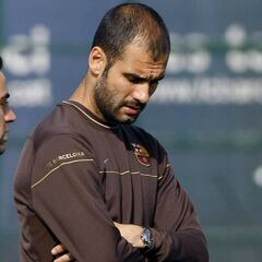 Guardiola: "Me haría ilusión que Xavi entrenara al Barça"