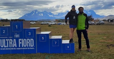 De Europa a correr en el sur de Chile: “Es brutal estar aquí... fue magnífico”