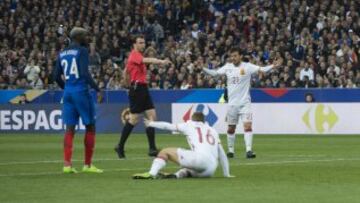 France vs. Spain at the Stade de France