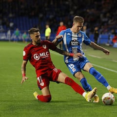 Los laterales, otro problema más para el Deportivo