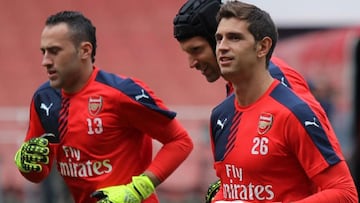 David Ospina y Emiliano Martínez