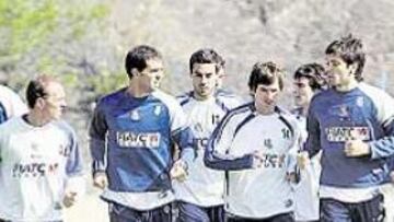 <b>MÁXIMA CONCENTRACIÓN. </b>Los jugadores de la Real ultimaron ayer su preparación para el partido de mañana ante el Cádiz.