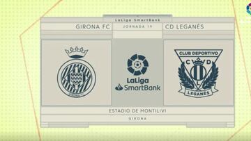 Resumen y goles del Girona vs Leganés de LaLiga SmartBank