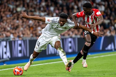 Aprobados y suspensos del Real Madrid contra el Athletic
