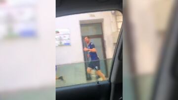 Pillan a Xabi Alonso corriendo por M¨¦rida y le sueltan un piropo que no se le olvidar¨¢ f¨¢cilmente