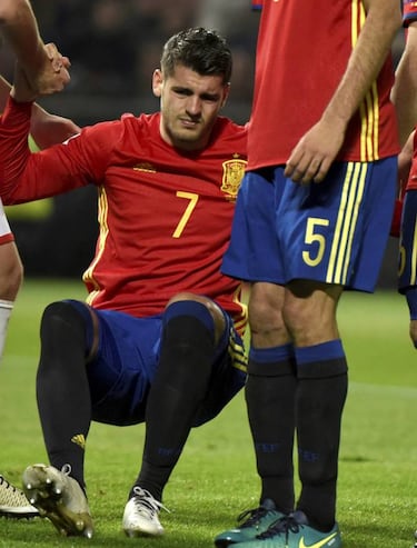 Real Madrid furious over Spain's role in Morata injury