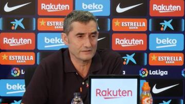 Valverde: "Me adhiero totalmente al comunicado del club"