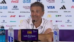 Luis Enrique a Steven Arce: ¿Estabas de espaldas al partido?