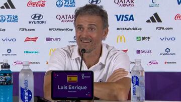 Luis Enrique a Steven Arce: ¿Estabas de espaldas al partido?