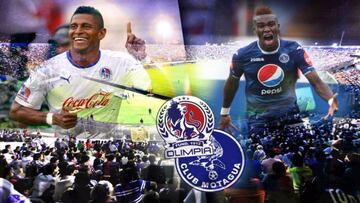 Horario, canal de TV y c&oacute;mo ver online Motagua - Olimpia. Todo el resumen, goles y acciones del partido del futbol de Honduras en la fecha 5.