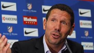Simeone: "No busco copiar al equipo del doblete"