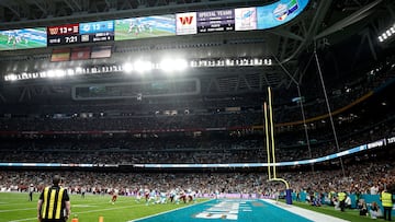 16/11/25 PARTIDO FUTBOL AMERICANO NFL MADRID BERNABEU
MIAMI DOLPHINS - WASHINGTON COMMANDERS
PANORAMICA