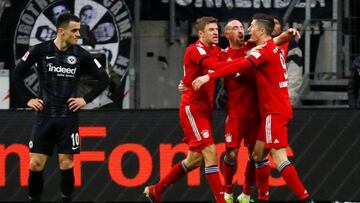 Resumen y goles del Eintracht vs. Bayern de la Bundesliga