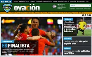 La prensa de Sudamérica se rinde ante la Roja