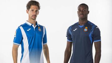 Polémica con la nueva camiseta del Espanyol: menos rayas y azulada