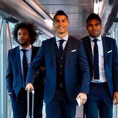 Cristiano pone rumbo a Chipre con los "tres mosqueteros"