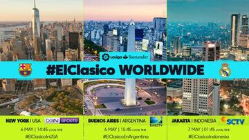 LaLiga se volcará con el Clásico.