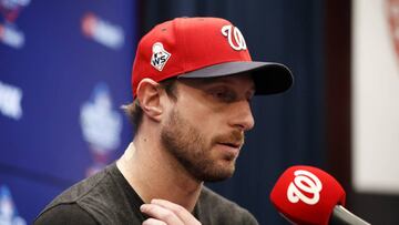 El ganador de tres Cy Young no podr&aacute; disputar el &uacute;ltimo juego del Cl&aacute;sico de Oto&ntilde;o en Nationals Park; su regreso se podr&iacute;a ser el pr&oacute;ximo mi&eacute;rcoles.