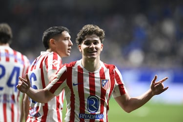 Julián Alvarez rompe meses de sequía