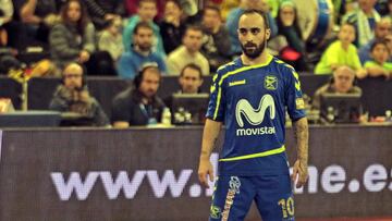 Ricardinho, mejor jugador del mundo de fútbol sala por segundo año consecutivo.