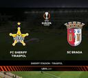 Resumen y goles del Sheriff vs. Braga de la Europa League