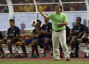 Tata Martino entrenador del Barcelona