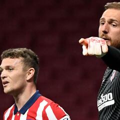 Trippier: "¿Oblak en la Premier? Es el mejor del mundo; nunca se sabe..."