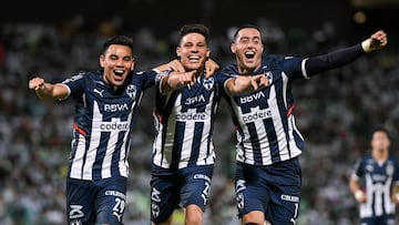during the game Santos vs Monterrey, corresponding to tenth round of the Torneo Apertura Grita Mexico A21 of the Liga BBVA MX, at TSM Corona Stadium, on September 26, 2021.
<br><br>
durante el partido Santos vs Monterrey,