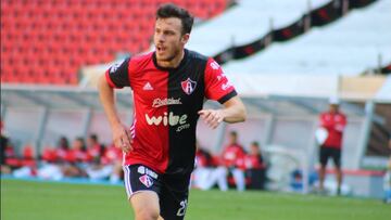 Ángelo Henríquez debutó en el Atlas de Guadalajara.