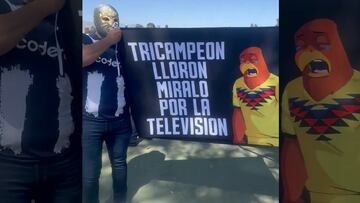 Burlas al América en el Mundial: “Tricampeón llorón, míralo por televisión”