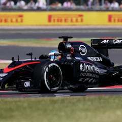 Alonso sólo puntuó en dos citas de 2015, y Silverstone fue una