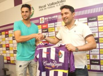 Juanpe es nuevo jugador del Valladolid.