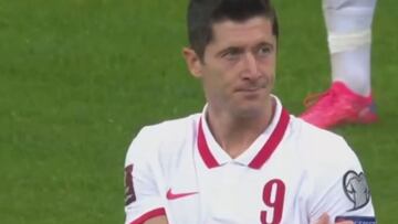 Lewandowski responde a miles de polacos ante mal gesto