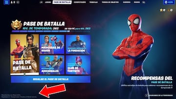 La Temporada 1 de Fortnite Cap&iacute;tulo 3 acabar&aacute; el 19/03/2022, seg&uacute;n el propio juego