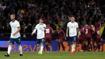 22/03/19 PARTIDO AMISTOSO SELECCIONES
  ARGENTINA - VENEZUELA 
 GOL 1-3 JOSEF MARTINEZ PENALTI 
 TRISTEZA  