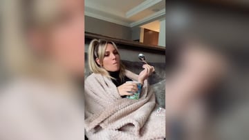 Edurne titula un v¨ªdeo en TikTok 'San Solter¨ªn' y siembra el p¨¢nico entre sus fans y los de De Gea