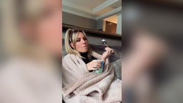 Edurne asusta a sus fans en TikTok tras un 'San Solterín'